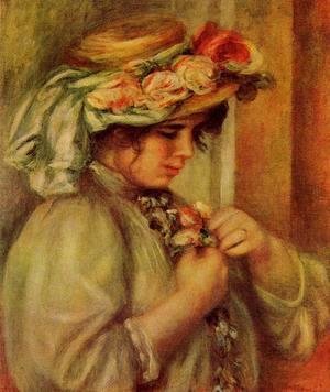 Pierre Auguste Renoir - Young Girl In A Hat
