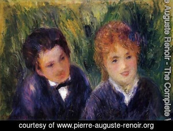 Pierre Auguste Renoir - Young Man And Young Woman
