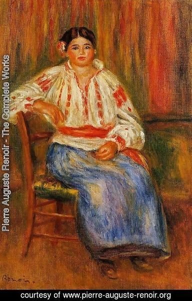 Pierre Auguste Renoir - Young Roumanian