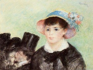 Pierre Auguste Renoir - Young Woman In A Straw Hat4