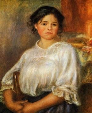 Pierre Auguste Renoir - Young Woman Seated