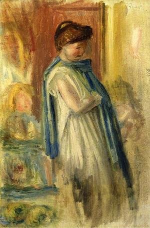 Pierre Auguste Renoir - Young Woman Standing