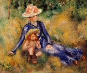 Pierre Auguste Renoir - Yvonne And Jean