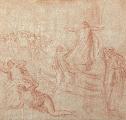 Esquisse pour Oedipe Roi