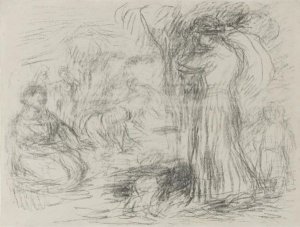 Les Laveuses, Ire Pensee