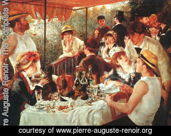 Pierre Auguste Renoir - The Boating Party Lunch