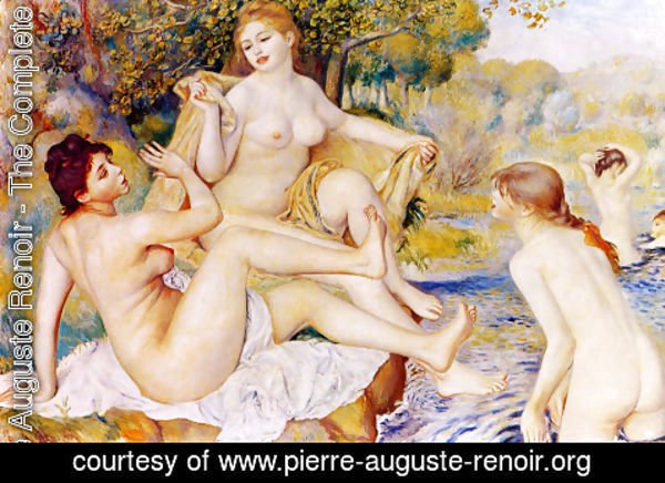 Pierre Auguste Renoir - The Large Bathers