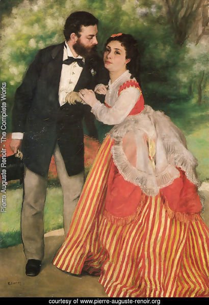 Portrait of Alfred and Marie Sisley