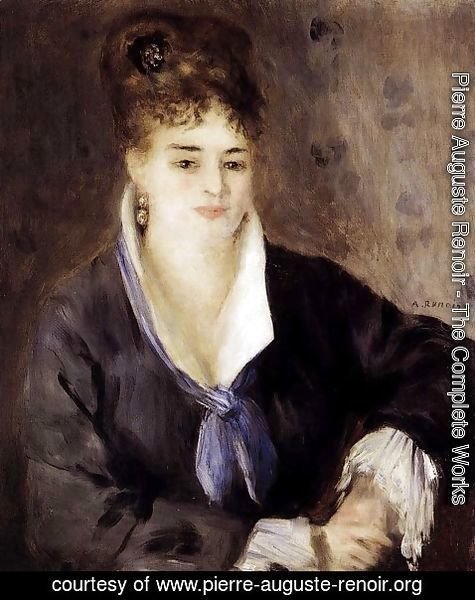 Pierre Auguste Renoir - Woman In Black