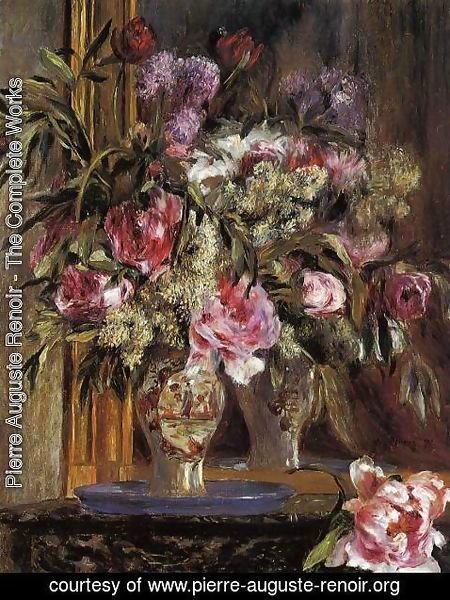 Pierre Auguste Renoir - Vase of Flowers 2