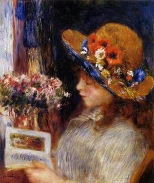 Pierre Auguste Renoir - Young Girl Reading 2
