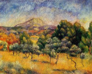 Pierre Auguste Renoir - Mount Sainte-Victoire