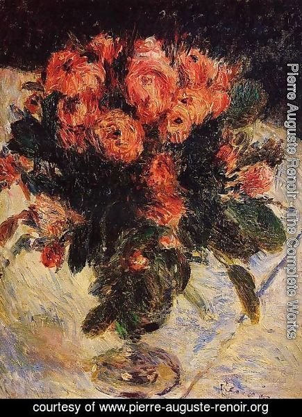 Pierre Auguste Renoir - Roses I