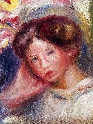 Pierre Auguste Renoir - Woman's Head II