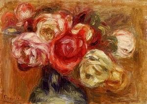 Pierre Auguste Renoir - Vase of Roses 2