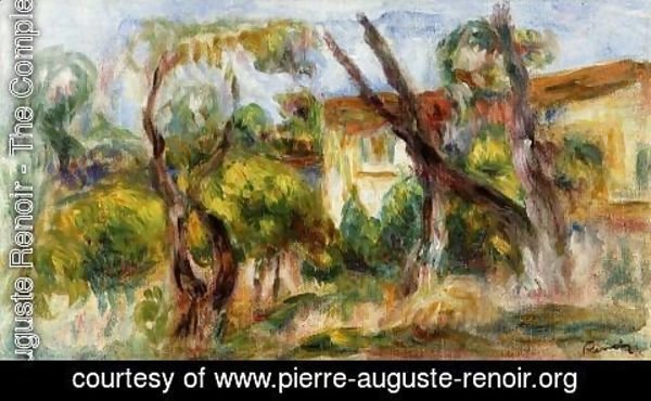 Pierre Auguste Renoir - Landscape IV