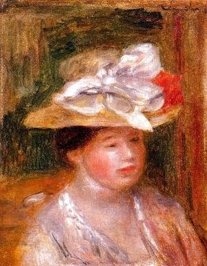 Pierre Auguste Renoir - Head of a Woman I
