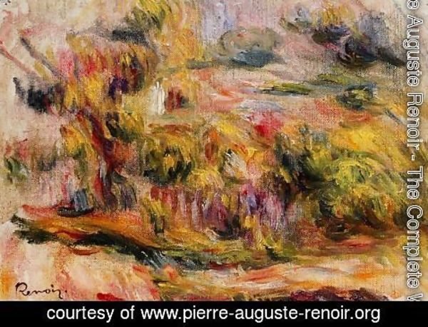 Pierre Auguste Renoir - Landscape VII