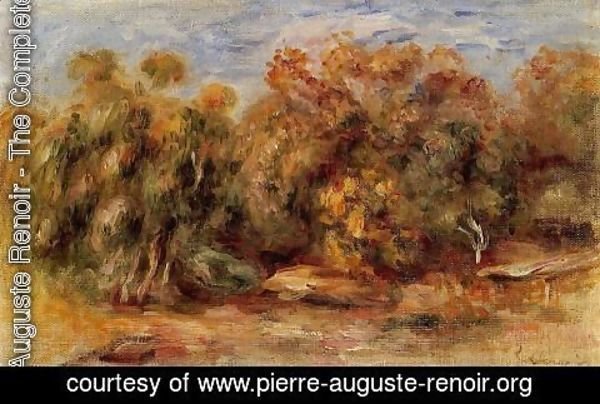Pierre Auguste Renoir - Landscape IX