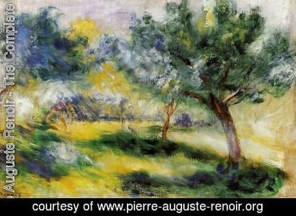 Pierre Auguste Renoir - Landscape X