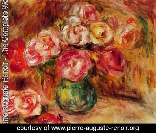Pierre Auguste Renoir - Vase of Flowers II