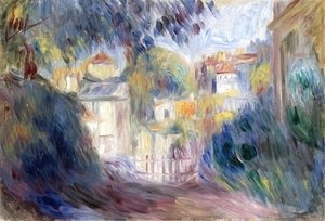Pierre Auguste Renoir - Landscape with Red Roofs
