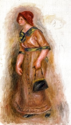 Pierre Auguste Renoir - Woman with Bag