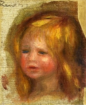 Pierre Auguste Renoir - Coco's Head
