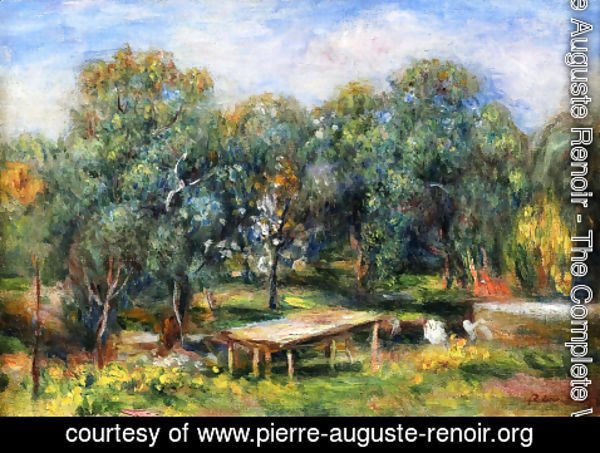 Pierre Auguste Renoir - Landscape at Collettes I