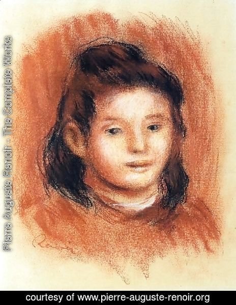 Pierre Auguste Renoir - Girl's Head