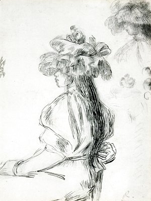 Pierre Auguste Renoir - Portrait of a Little Girl I