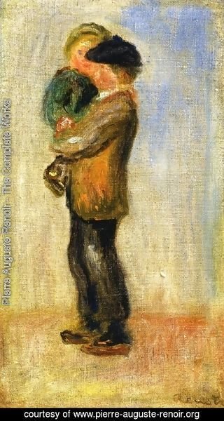 Pierre Auguste Renoir - Man Carrying a Boy