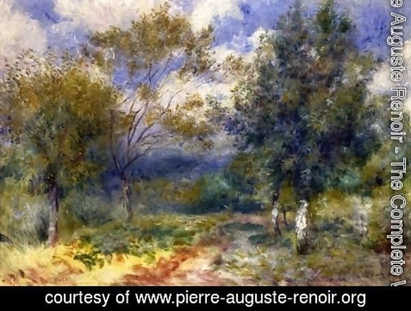 Pierre Auguste Renoir - Sunny Landscape