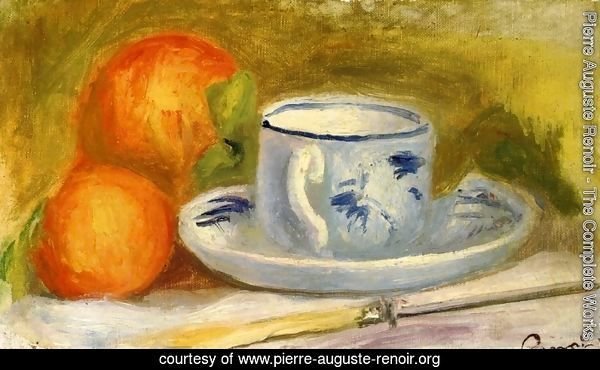 Cup and Oranges