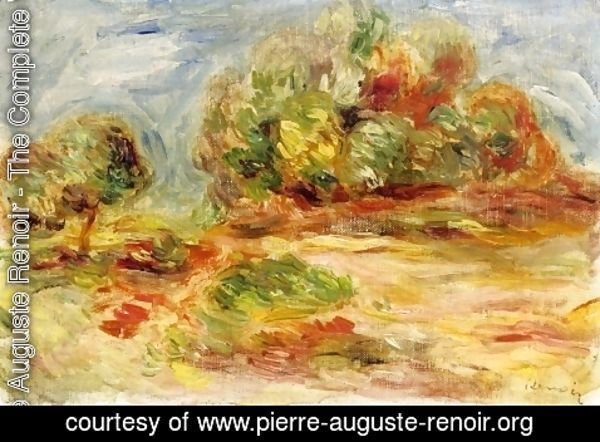 Pierre Auguste Renoir - Cagnes Landscape XIII