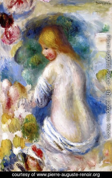 Pierre Auguste Renoir - Woman's Nude Torso