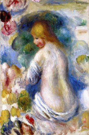 Pierre Auguste Renoir - Woman's Nude Torso