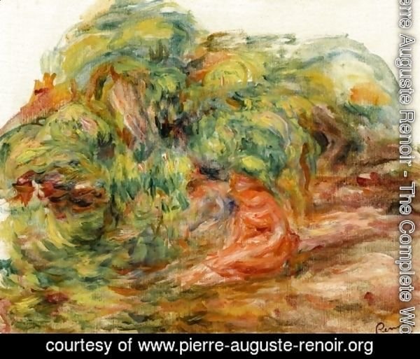 Pierre Auguste Renoir - Two Woman in a Garden