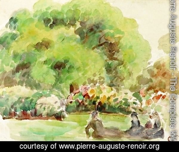 Pierre Auguste Renoir - Cagnes Landscape XIV