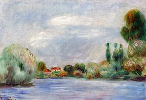 Pierre Auguste Renoir - House on the River