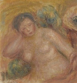 Pierre Auguste Renoir - Femme Nue Assise