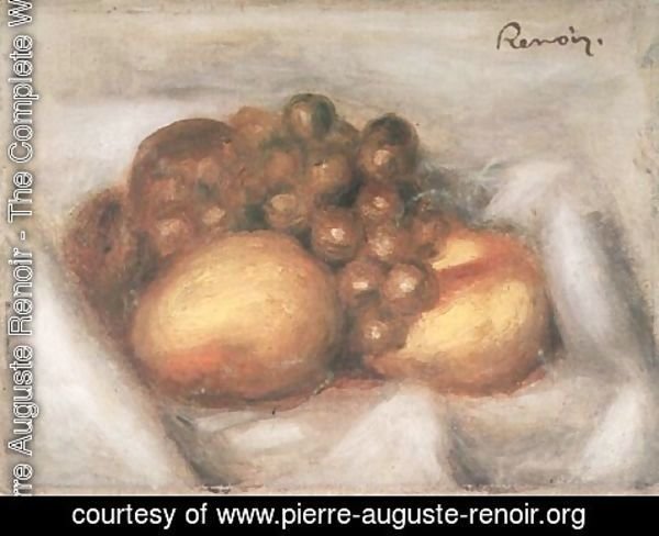 Pierre Auguste Renoir - Still Life with Fruit 3