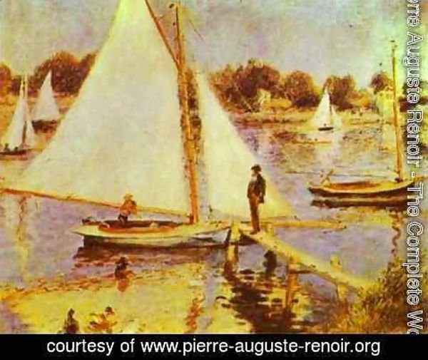 Pierre Auguste Renoir - The Seine at Argentueil
