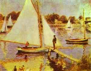 Pierre Auguste Renoir - The Seine at Argentueil