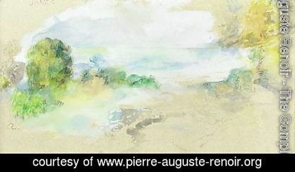 Pierre Auguste Renoir - Bord de Mer Mediterraneen