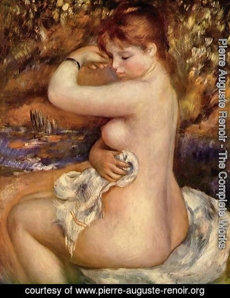 Pierre Auguste Renoir - After bathing 2