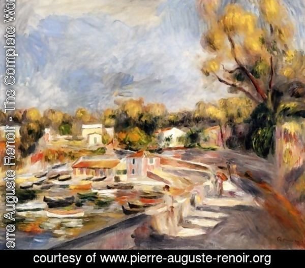 Pierre Auguste Renoir - Cagnes Landscape 7