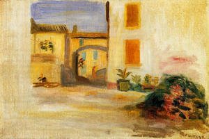 Pierre Auguste Renoir - Farm Courtyard, Midday