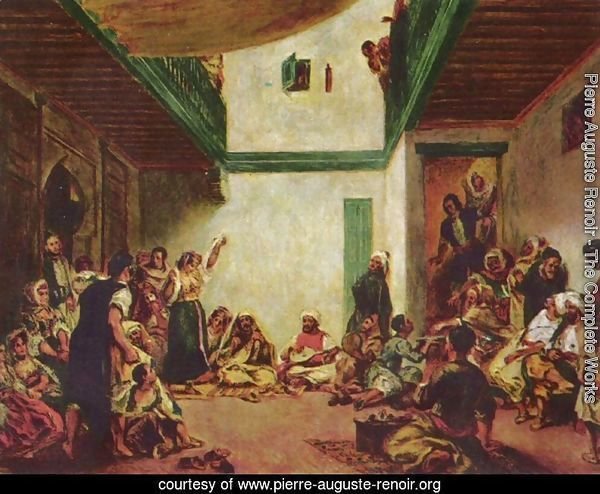 Jewish wedding (after Delacroix)