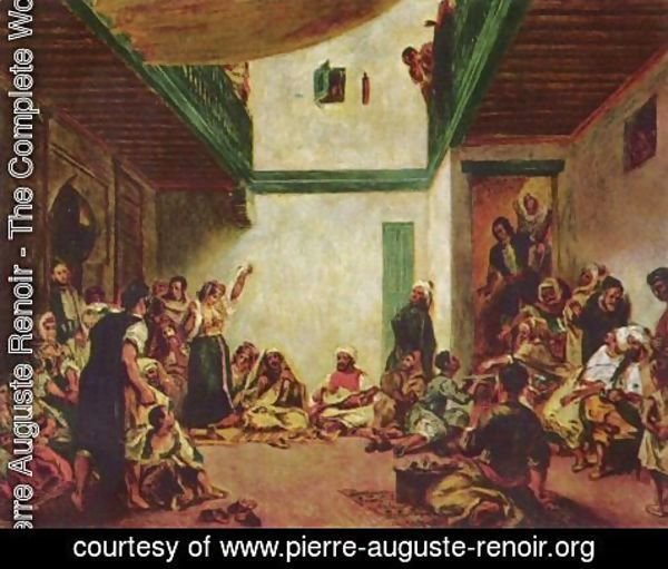 Pierre Auguste Renoir - Jewish wedding (after Delacroix)